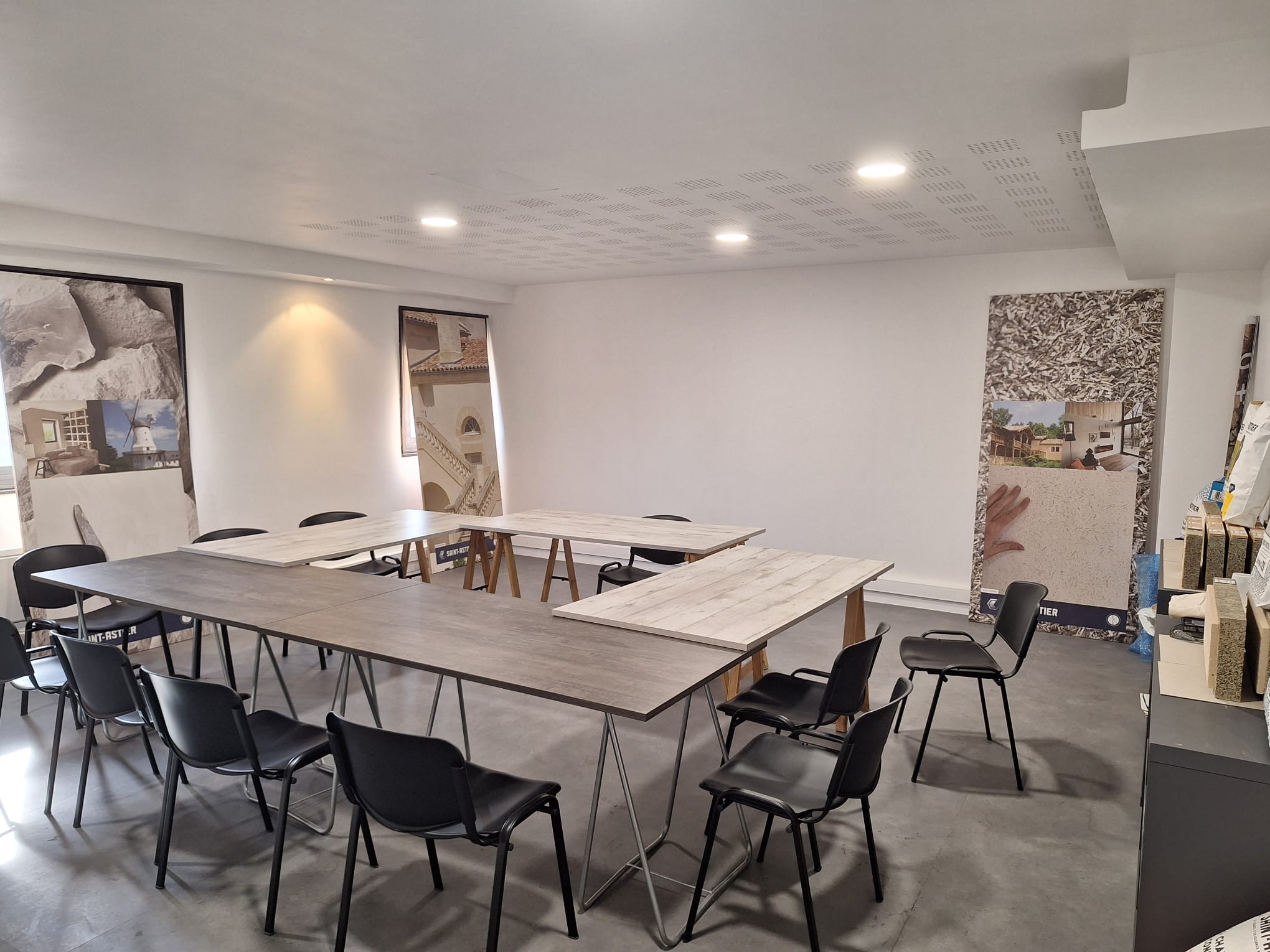 Salle de formation de l'antenne Saint-Astier de Noisiel